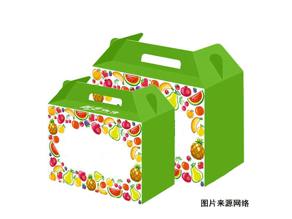 水果彩箱包装