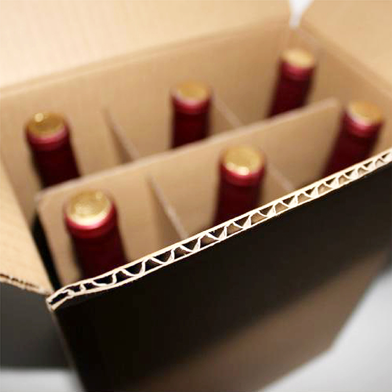 葡萄酒瓦楞纸盒或红酒包装礼盒