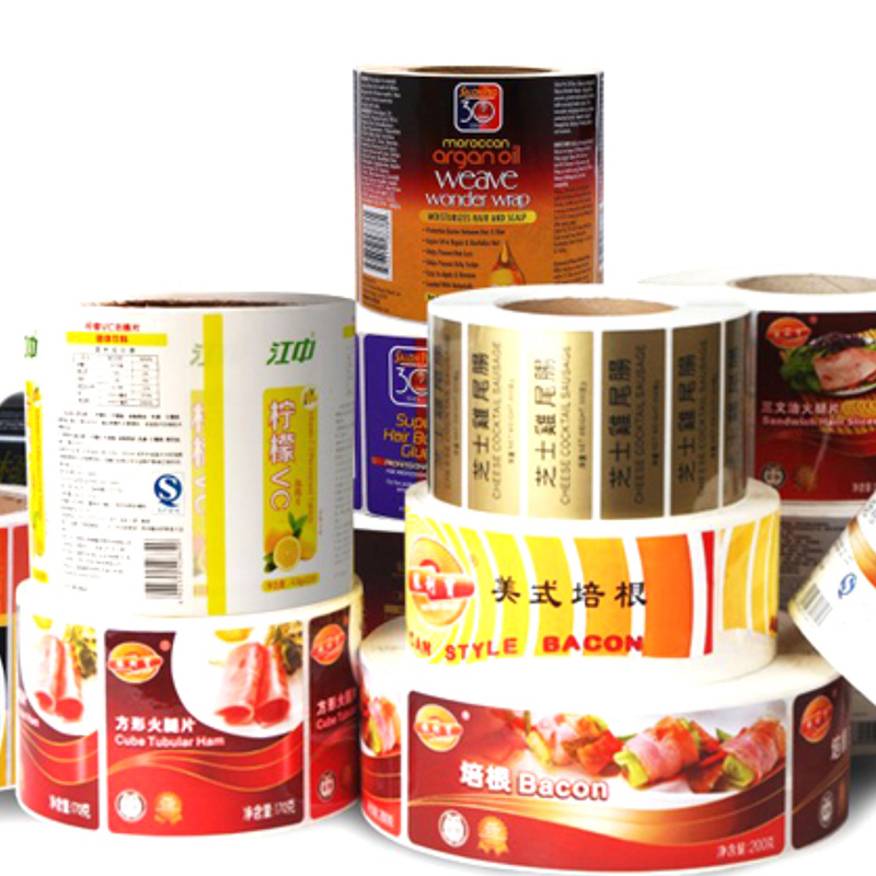 PVC不干胶贴纸食品包装标签印刷定制