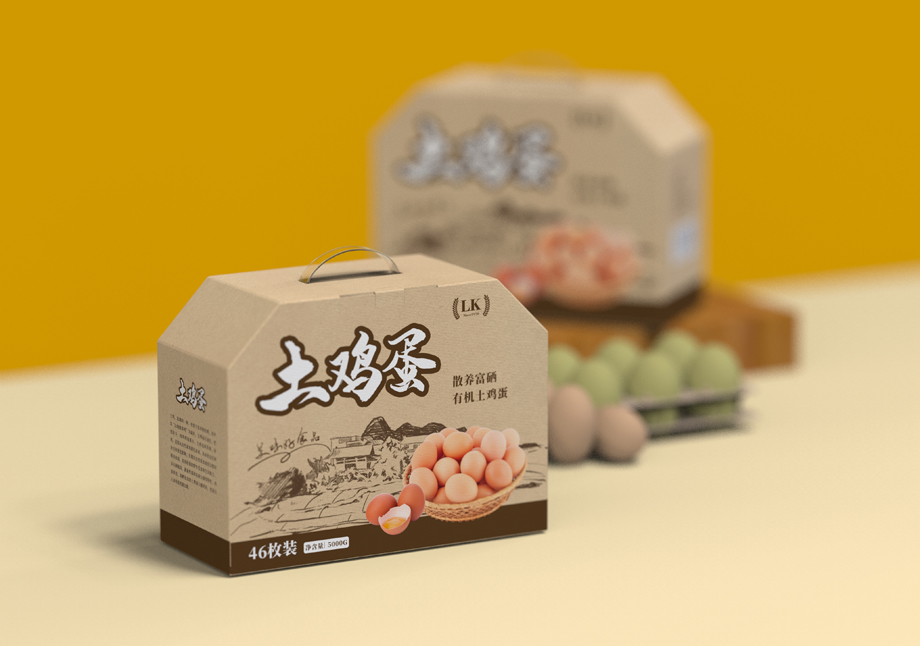 土鸡蛋包装