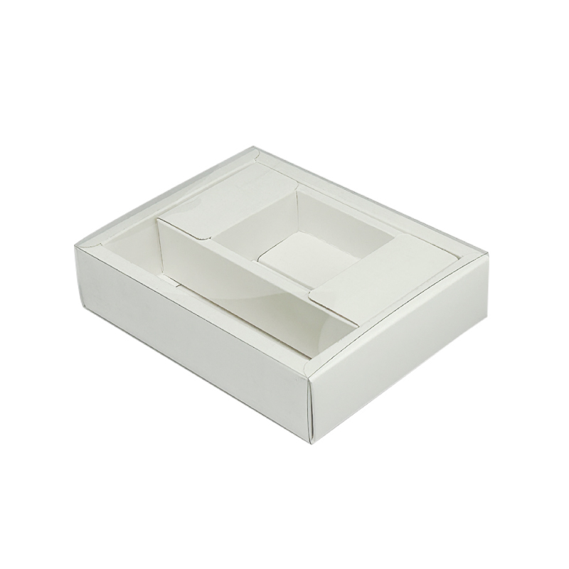 透明PVC封套包装抽屉盒化妆品卡纸盒