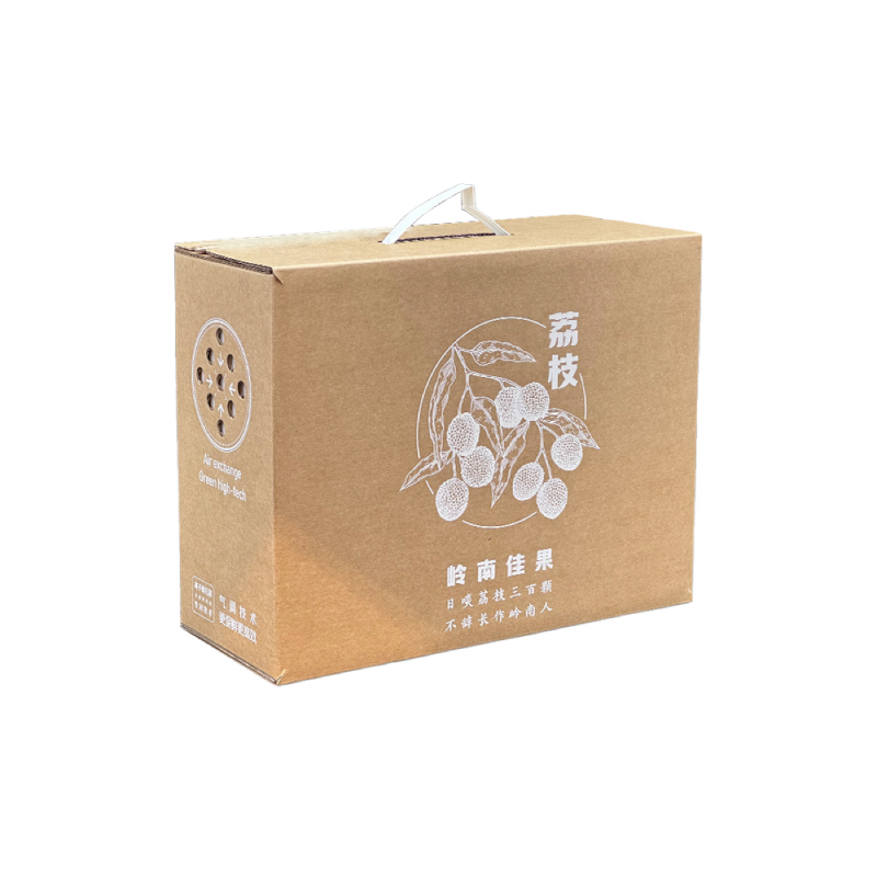 保鲜纸箱手提彩箱水果包装设计定制