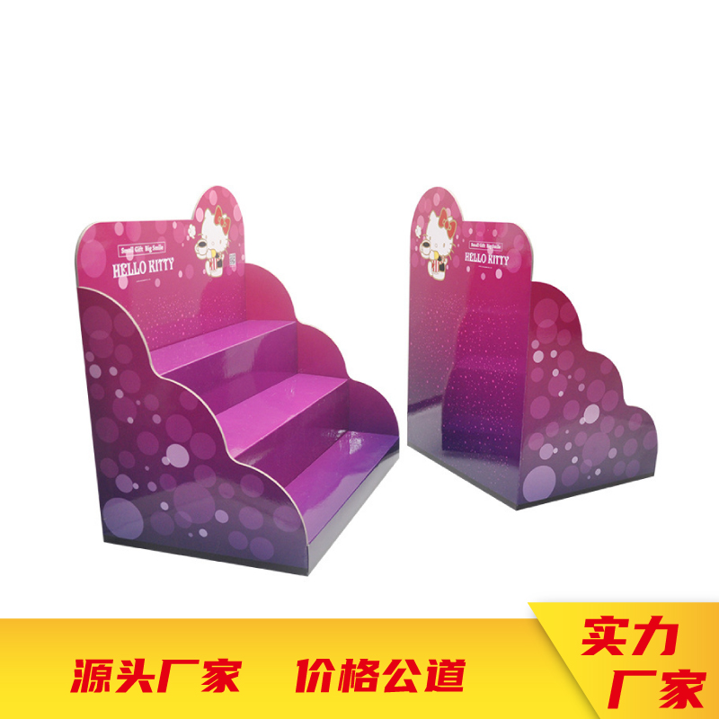 超市商品堆头pdq展示纸货架设计定制