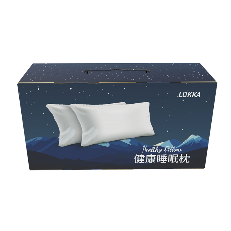 枕头枕芯包装彩箱手提瓦楞纸箱包装箱定制